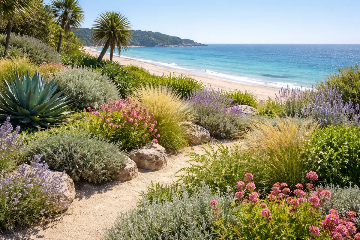Comment choisir les plantes adaptées à un jardin en bord de mer