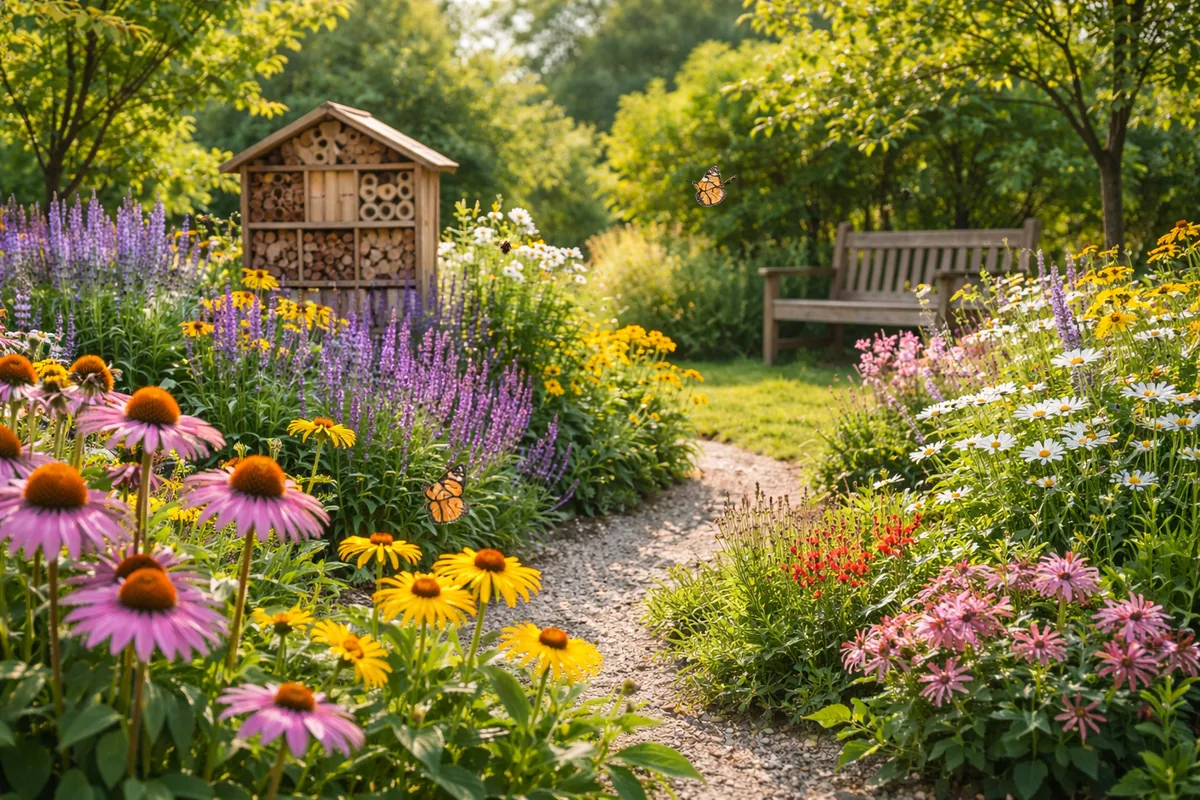 Comment aménager un jardin pour attirer les pollinisateurs