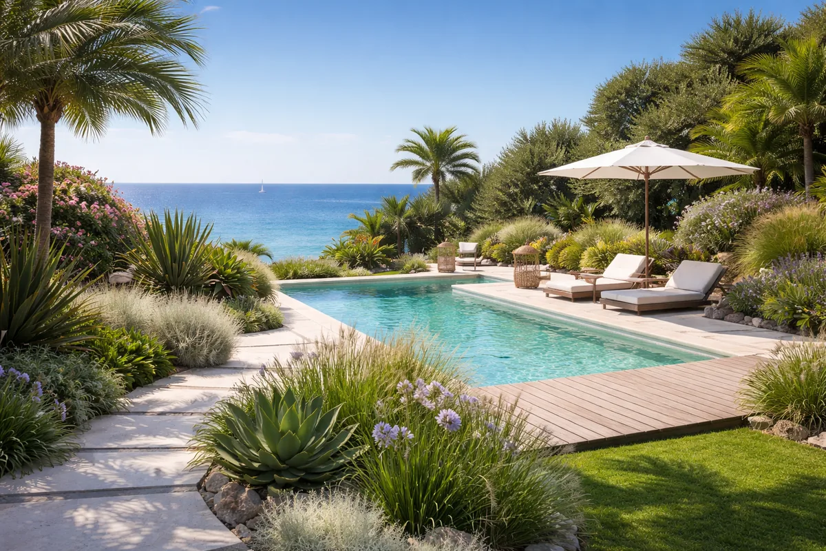 Les clés pour un jardin balnéaire réussi