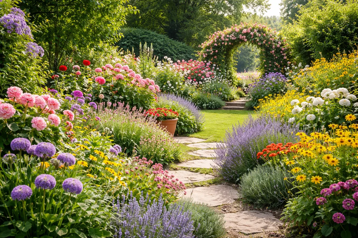 Les secrets d'un jardin fleuri tout au long de l'année