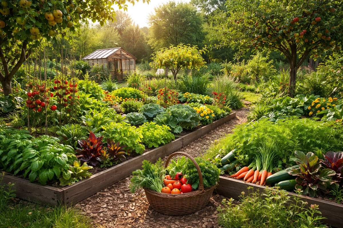 Comment créer un jardin de fruits et légumes en permaculture