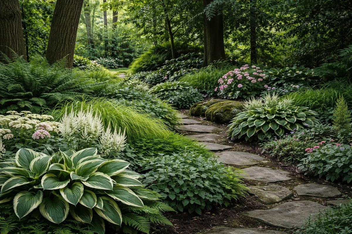Comment choisir les bonnes plantes pour un jardin sombraux