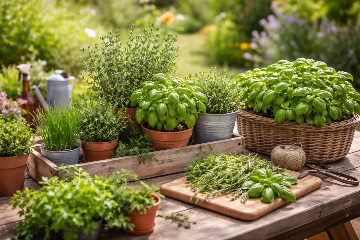 Comment créer un jardin d'herbes aromatiques chez soi